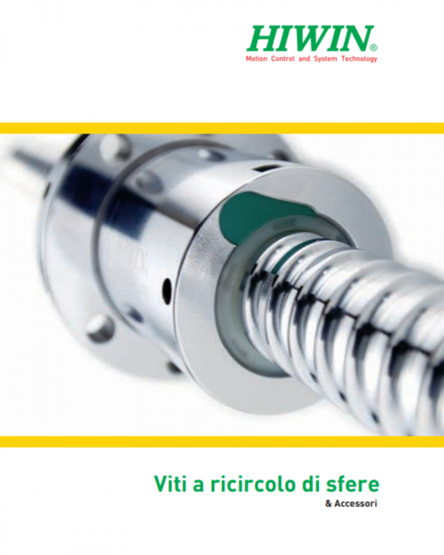 HIWIN - Viti a Ricircolo di Sfere
