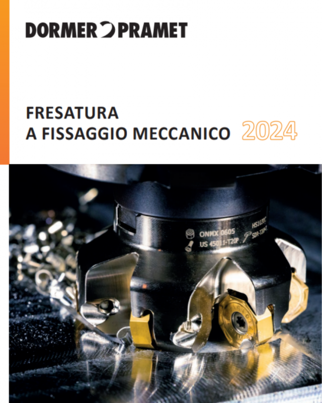 DORMER - Catalogo Fresatura a Fissaggio Meccanico 2024