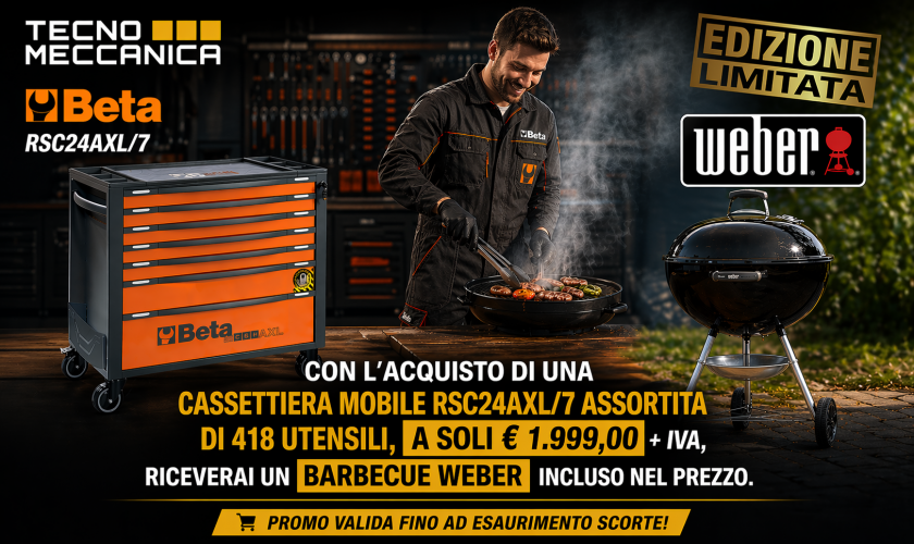 PROMOZIONE BETA - CASSETTIERA MOBILE RSC24AXL/7 + BARBECUE