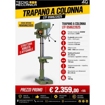 TRAPANO A COLONNA LTF