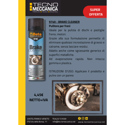Brake Cleaner Beta