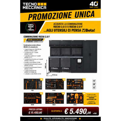 ARREDO OFFICINA RSC 50 2.0