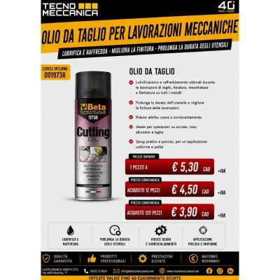 OLIO DA TAGLIO BETA