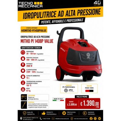 IDROPULITRICE MITHO ACQUA CALDA