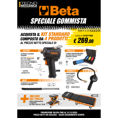 BETA - PROMO SPECIALE GOMMISTA KIT STANDARD