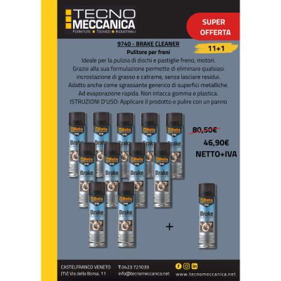 Promozione Brake Cleaner Beta 11+1