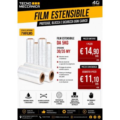 FILM ESTENSIBILE TRASPARENTE
