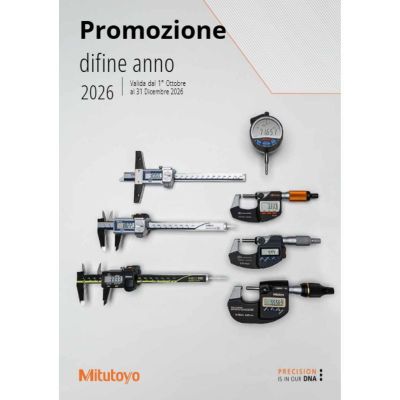 Promozione Mitutoyo Fine Anno 2026