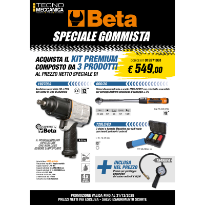 BETA - PROMO SPECIALE GOMMISTA KIT PREMIUM